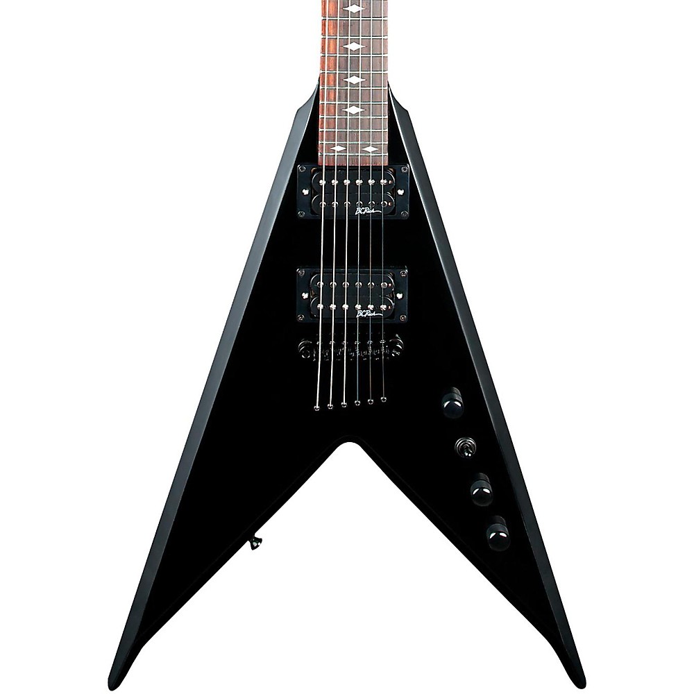 UPC 701963028710 product image for B.C. Rich JRV Edge Electric Guitar Black w/Satin Bevels | upcitemdb.com