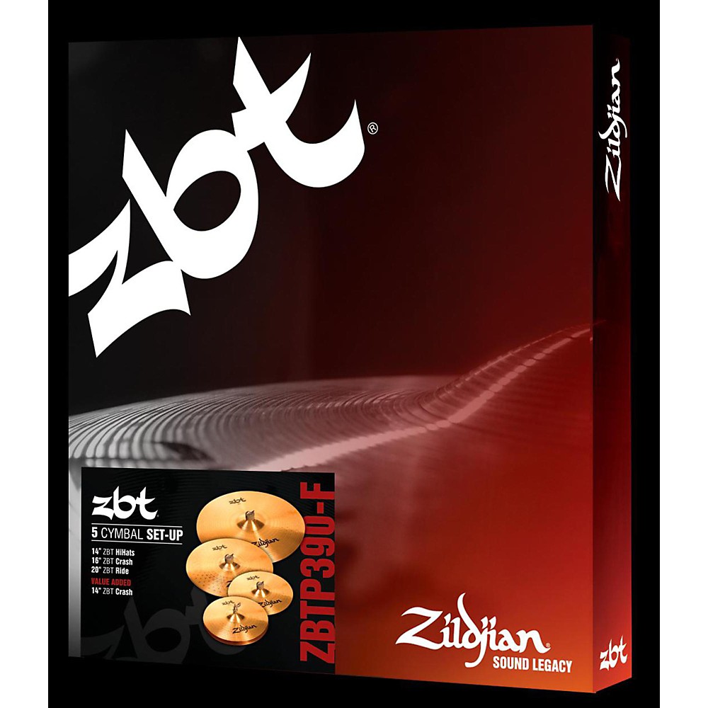 UPC 642388310526 product image for Zildjian ZBT P390-F Cymbal Pack with Free 14