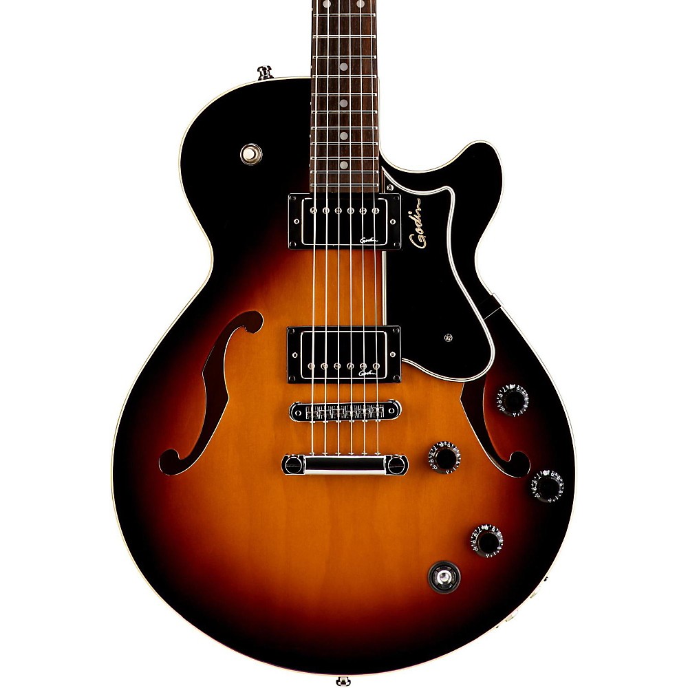 UPC 623501039074 product image for Godin Montreal Premiere TriplePlay Hollowbody Guitar Sunburst | upcitemdb.com