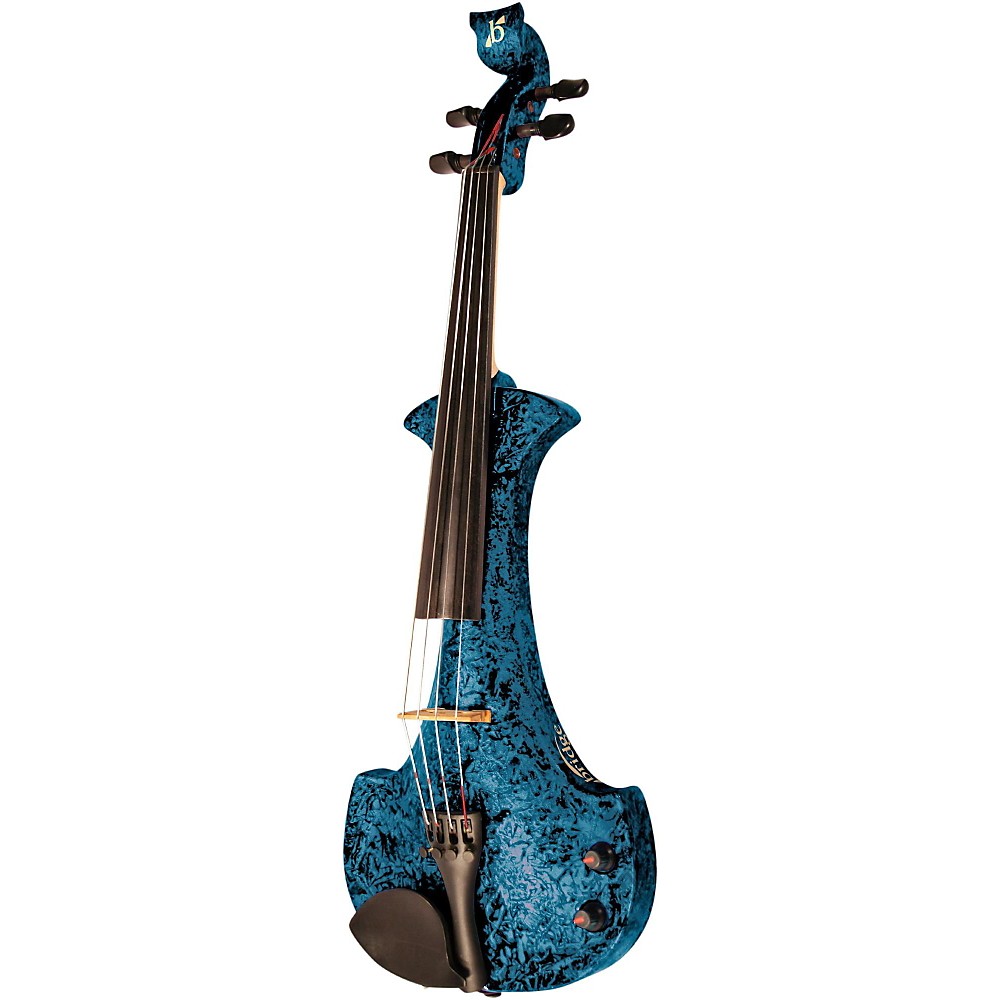 Bridge Aquila Series 4String Electric Violin Blue Marble eBay