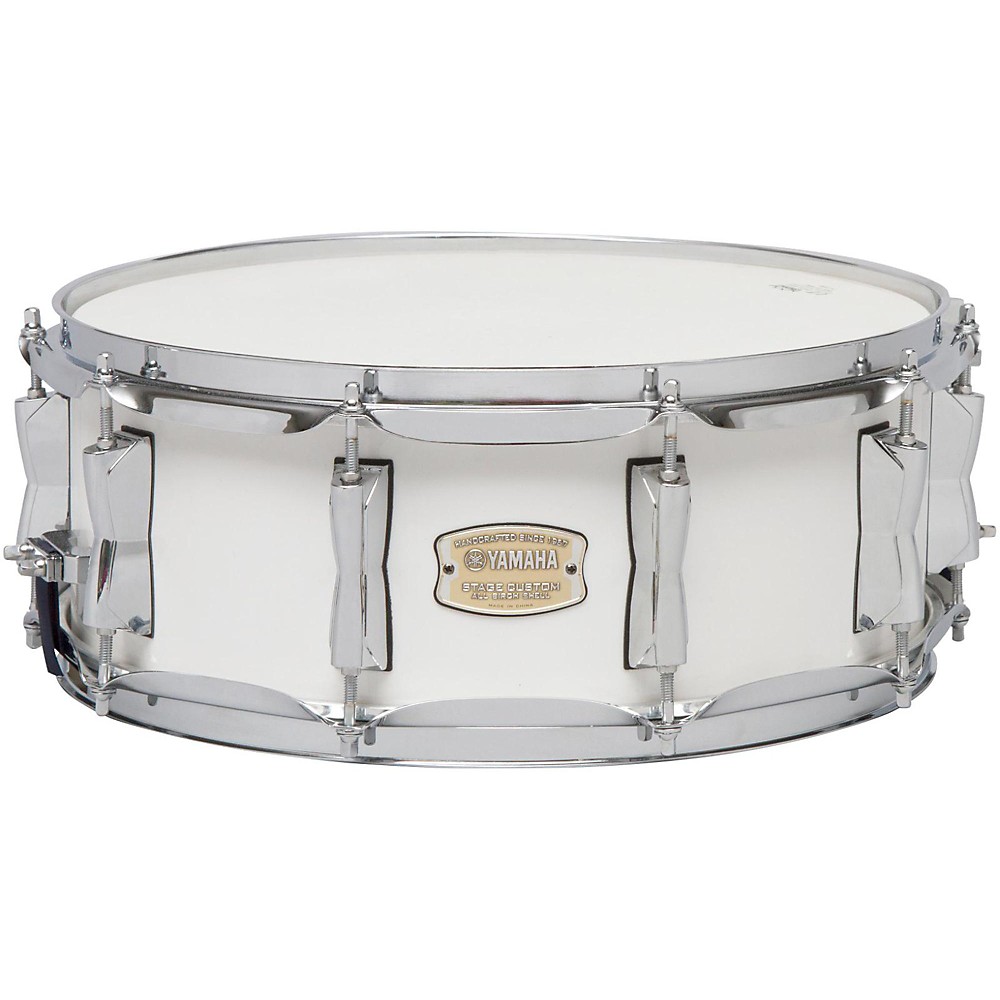 UPC 086792984162 product image for Yamaha Stage Custom Birch Snare 14x5.5 inch Pure White | upcitemdb.com