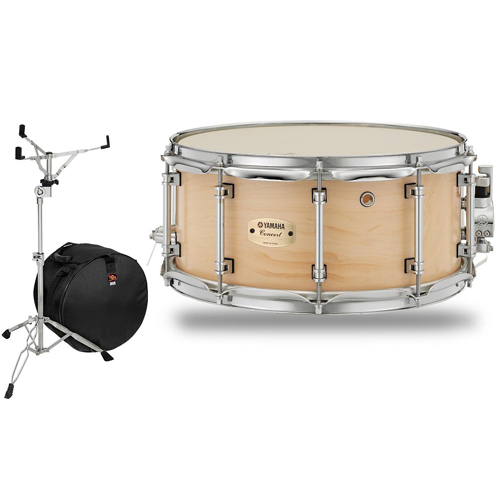 UPC 888365200996 product image for Yamaha Concert Series Maple Snare Drum with Stand and Free Bag 14x6 Inch | upcitemdb.com