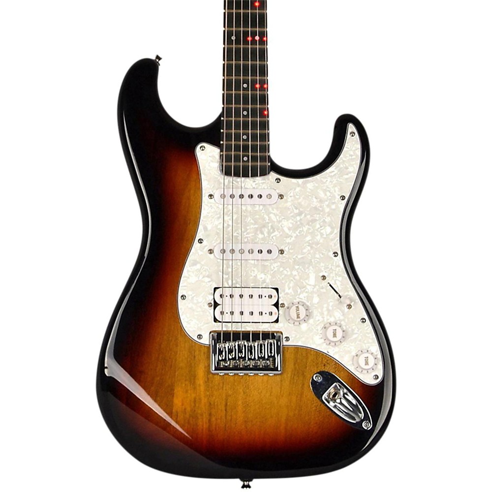 UPC 888365201849 product image for Fretlight FG-521 Electric Guitar with Built-in Lighted Learning System Sunburst | upcitemdb.com