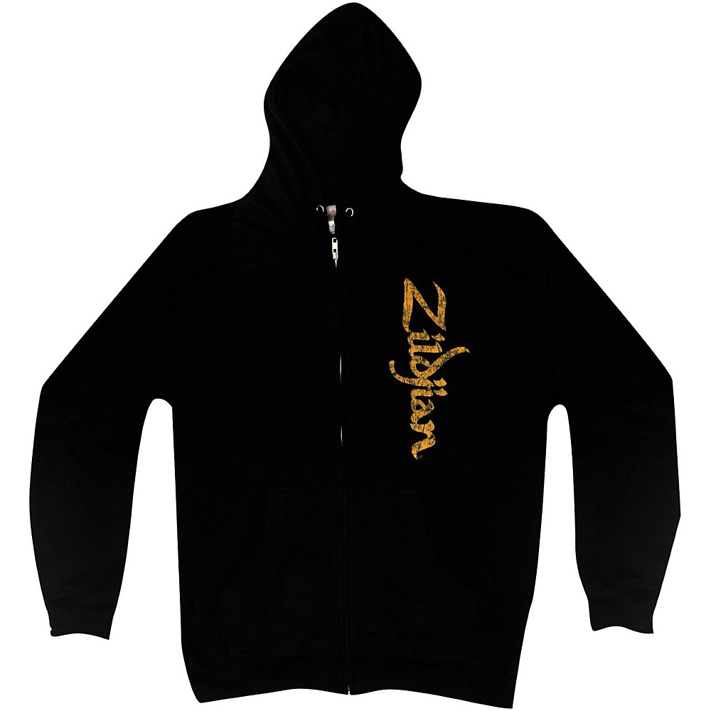 UPC 642388313251 product image for Zildjian Vertical Logo Zip Hoodie Black X-Large | upcitemdb.com