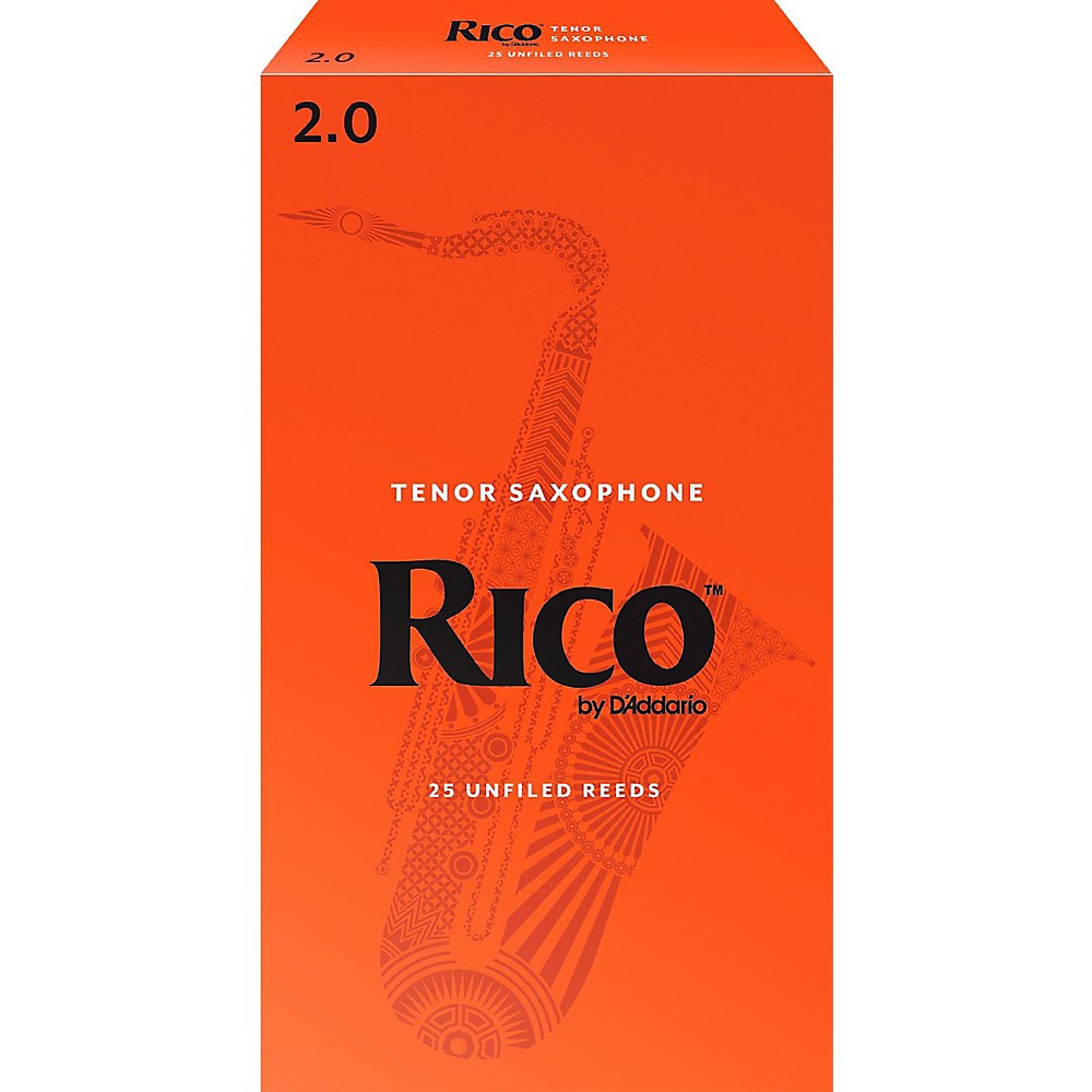 tenorsaxophone,altosaxophone rico tenor saxophone reeds, box of 25 strength 2