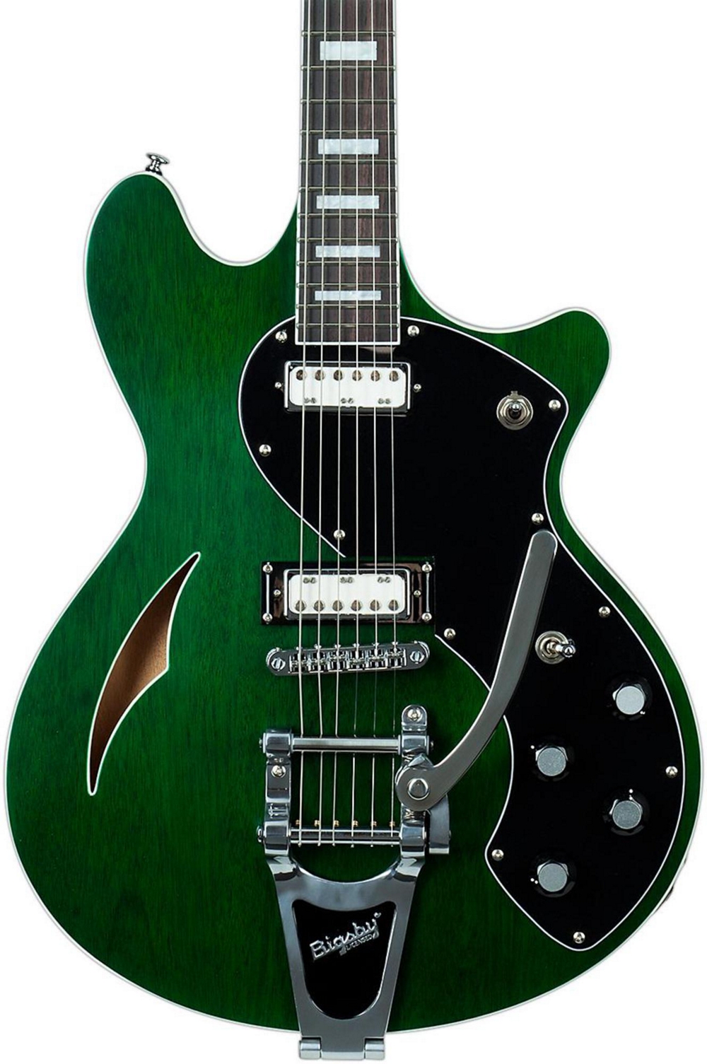 Schecter Guitar Research TSH1B SemiHollow Body Electric Guitar