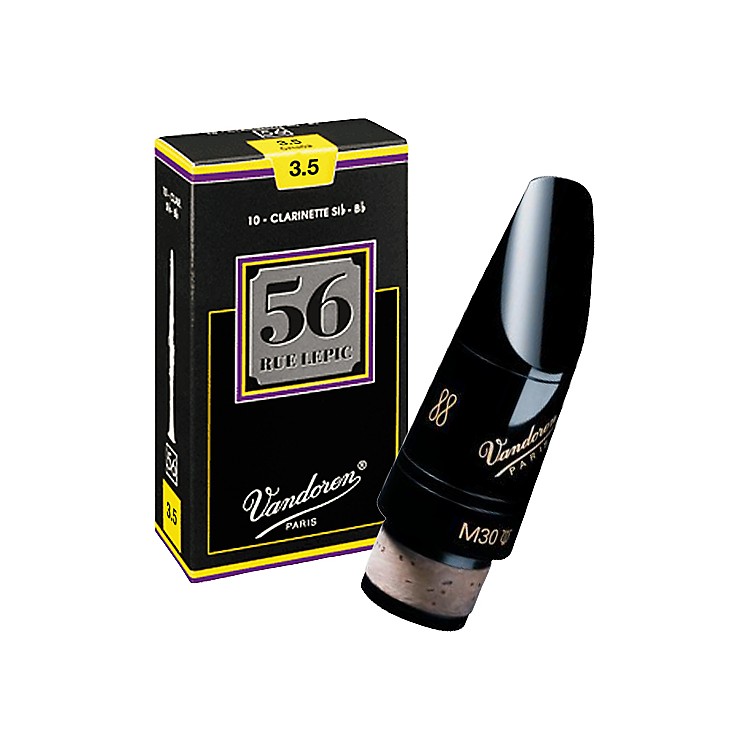 Vandoren M30 Lyre Bb Mouthpiece with Half Off Rue Lepic Reeds