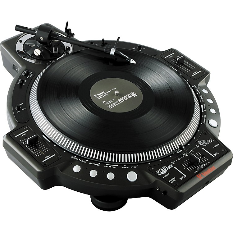 Vestax QFO LE Hybrid Turntable/Mixer Music123