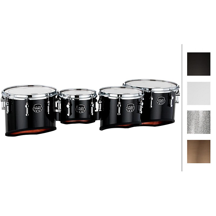Mapex Quantum Marching Tenor Drums Quad 8, 10, 12, 13 in. Music123