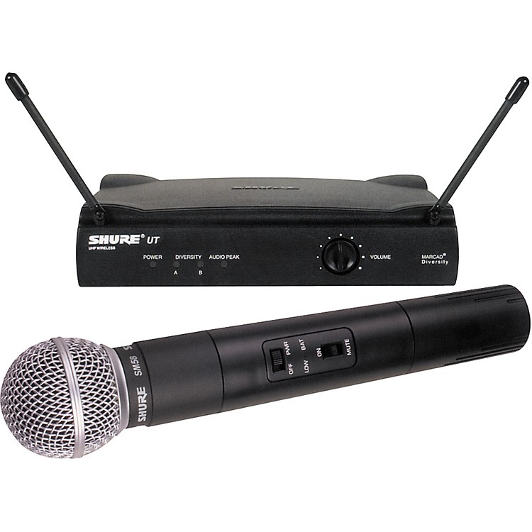 shure ut24 58 wireless system music123 shure ut24 58 wireless system music123