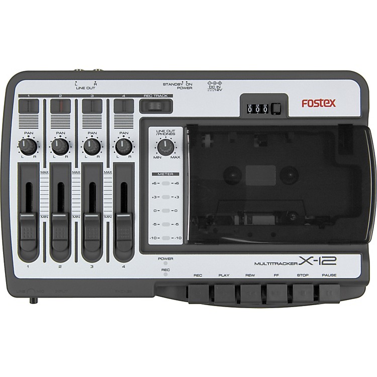 Fostex X12 4Track Cassette Recorder Music123