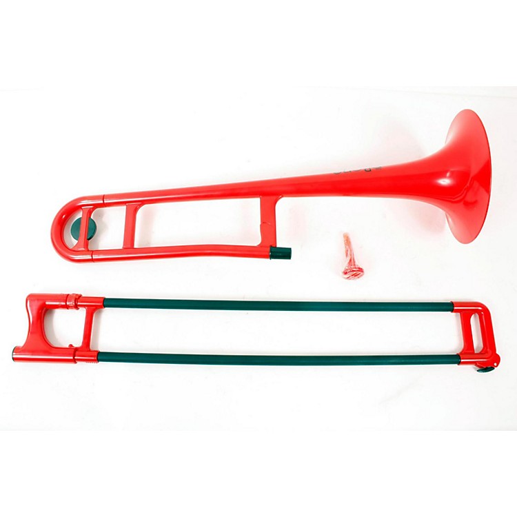 Jiggs pBone Plastic Trombone Red 888365296760 Music123