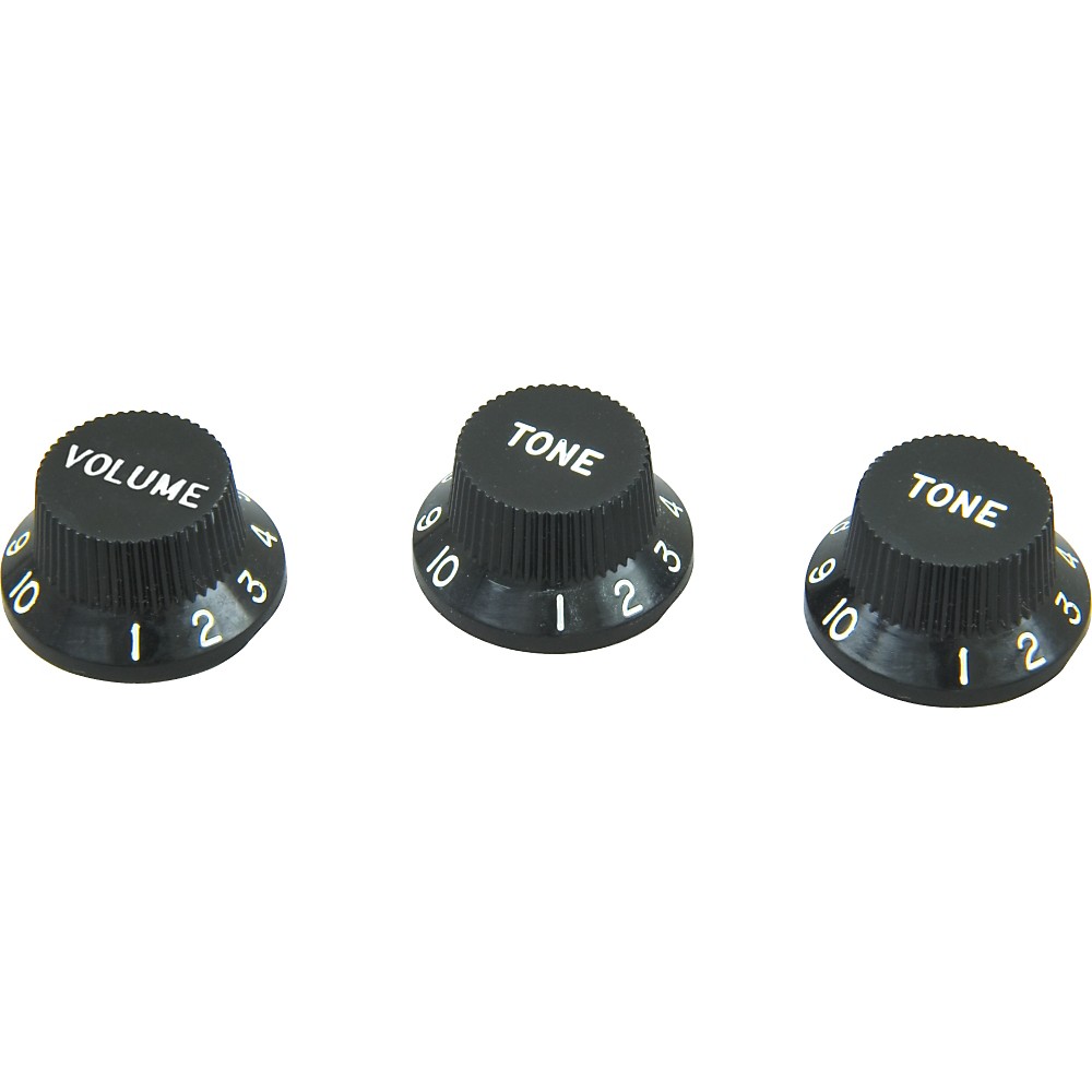 DiMarzio Strat Replacement Knob Set Black eBay