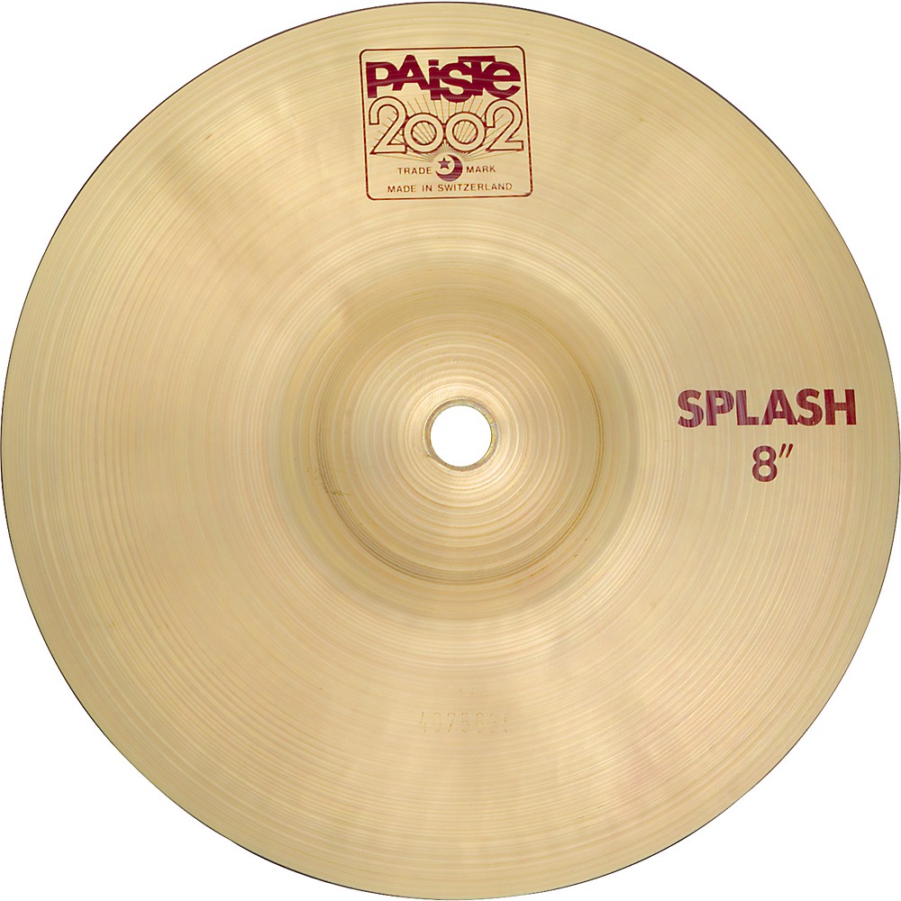 Paiste 2002 Splash Cymbal 8 in. 697643100169 eBay