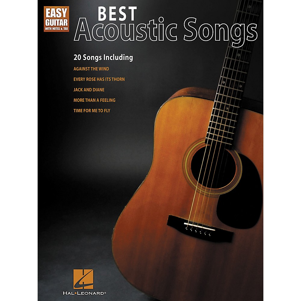 Hal Leonard Best Acoustic Songs - Easy Guitar With Notes & Tab Series 9781423451815 | eBay