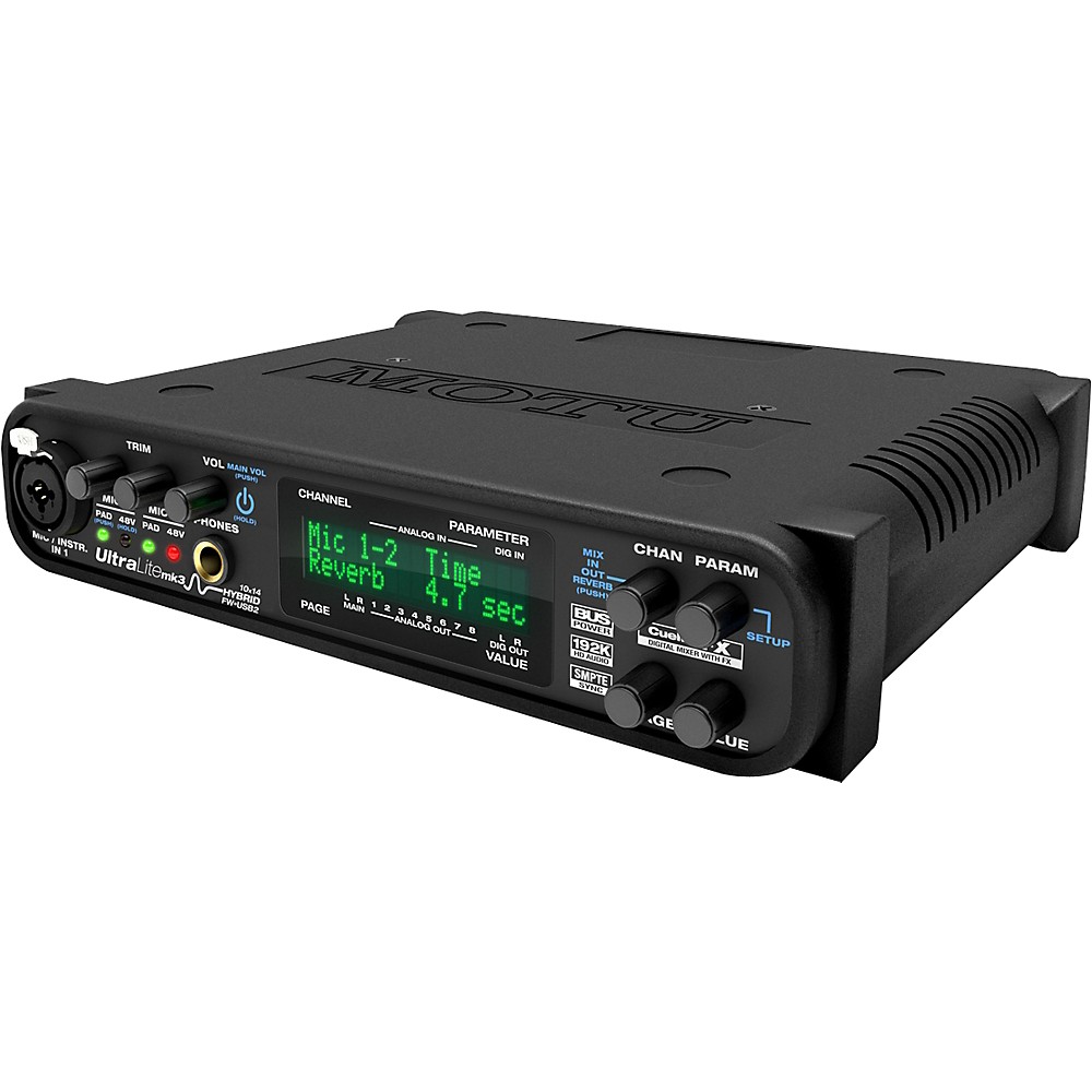 UltraLite-mk3 Hybrid Audio Interface Standard