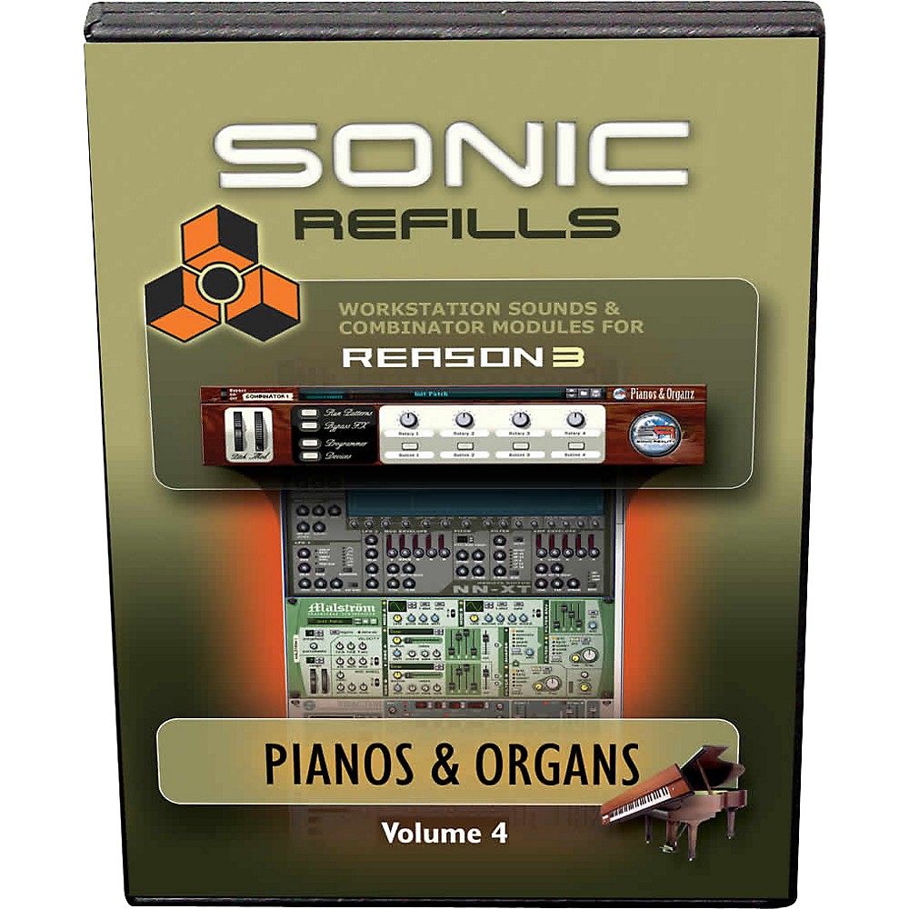 Sonic refill vol 04 pianos and organs reason refills vol