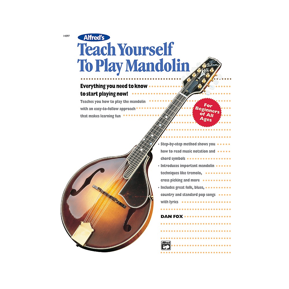 Alfred Teach Yourself To Play Mandolin Book 9780739002865 eBay