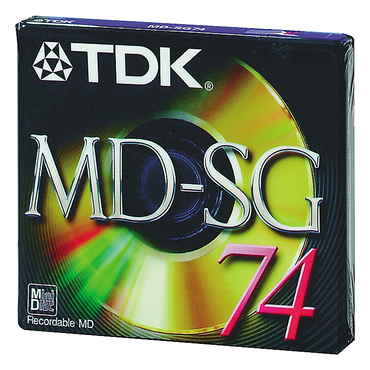 TDK 74Minute Blank Audio MiniDisc Music123