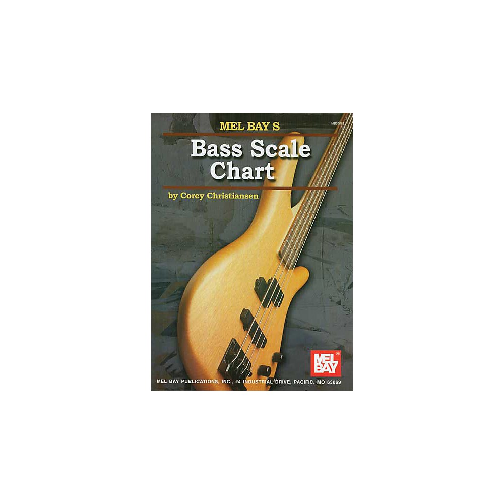 Mel Bay Bass Scale Chart Posters And Wall Charts Ebay 