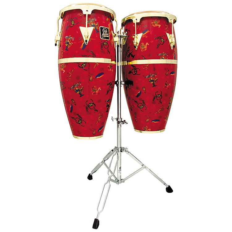 LP Aspire Santana Quinto and Conga Set with Stand Music123