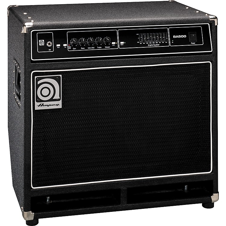 Ampeg BA500 500 Watt 2x10 Bass Combo Amp Music123