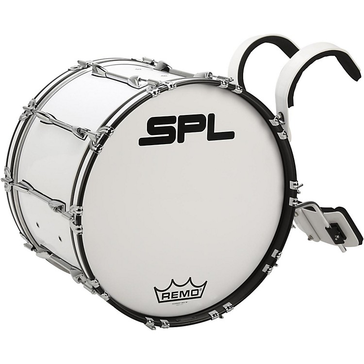 Sound Percussion Labs Birch Marching Bass Drum with Carrier Music123