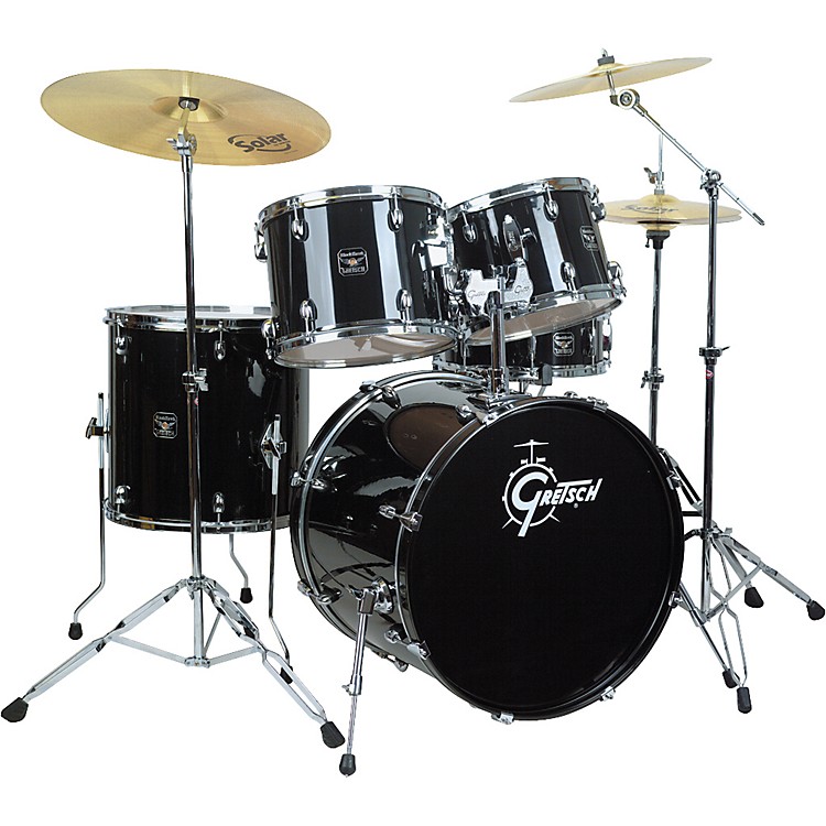 Gretsch Drums BlackHawk 5Piece Drum Set Music123