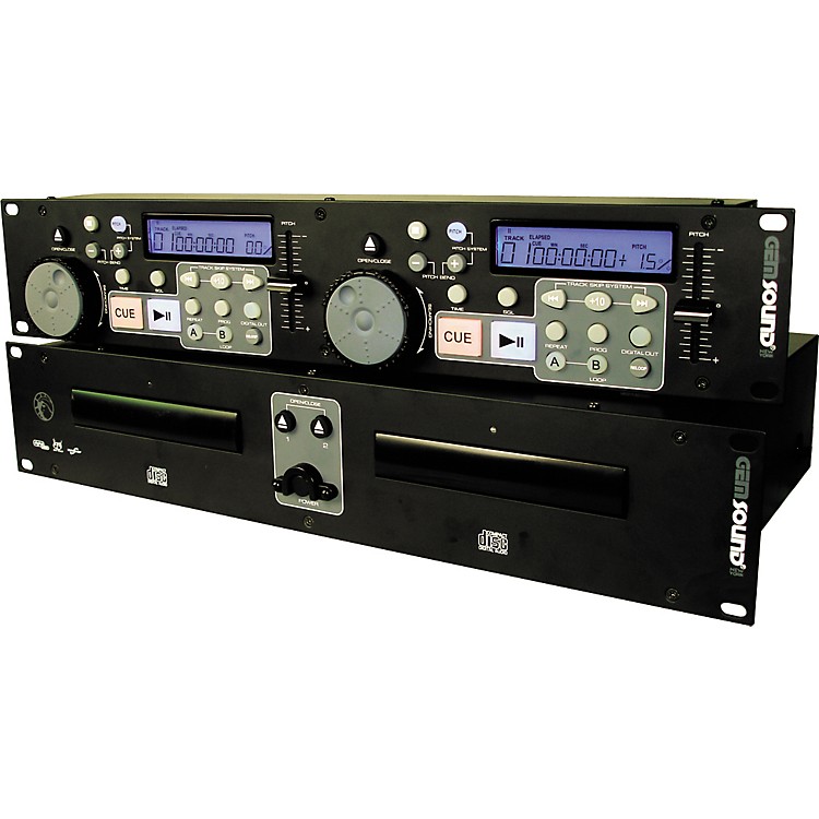 Gem Sound CD70 Pro Dual CD Player Music123