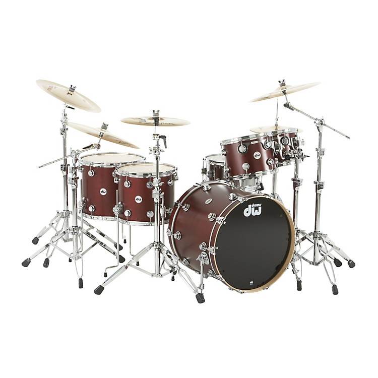 DW Collectors Series 4pc Maple Mahogany Shell Pack 