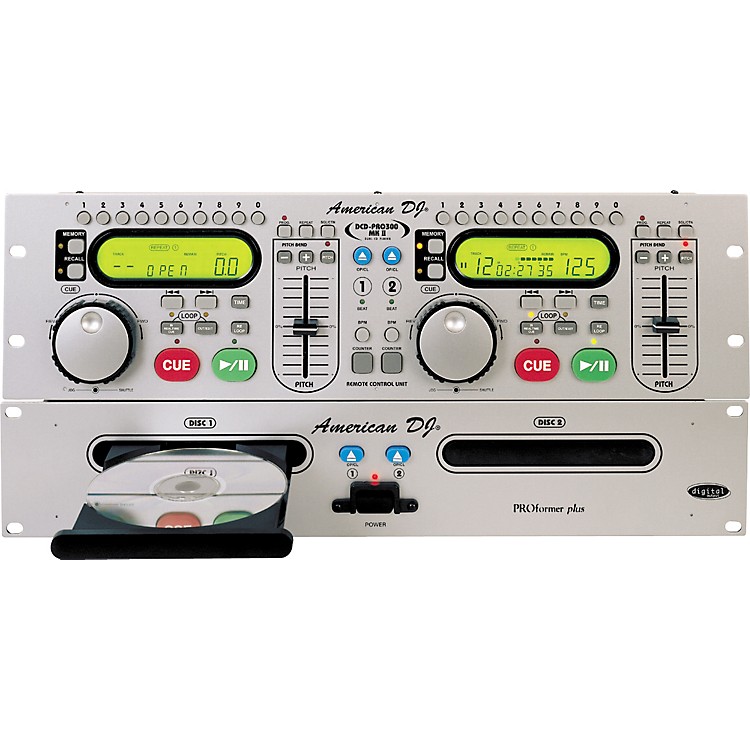 American Audio DCDPRO300 MK2 Dual CD Player Music123