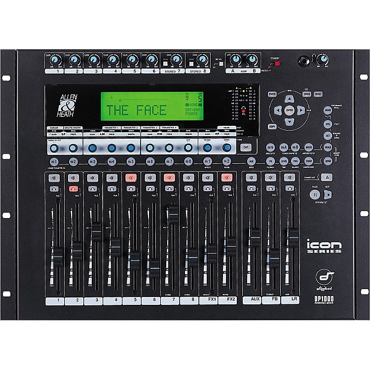 Allen & Heath DP1000 Powered Digital Mixer Music123