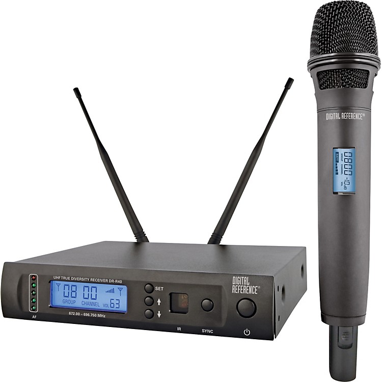 Digital Reference DR4600 Wireless Microphone System Music123