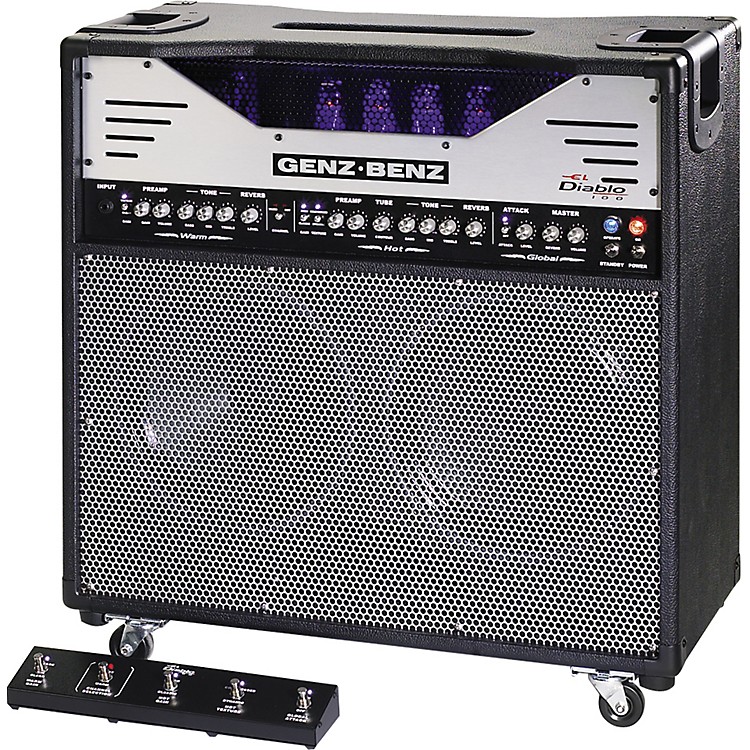 Genz Benz El Diablo 100W 2x12 Guitar Combo Amp Music123