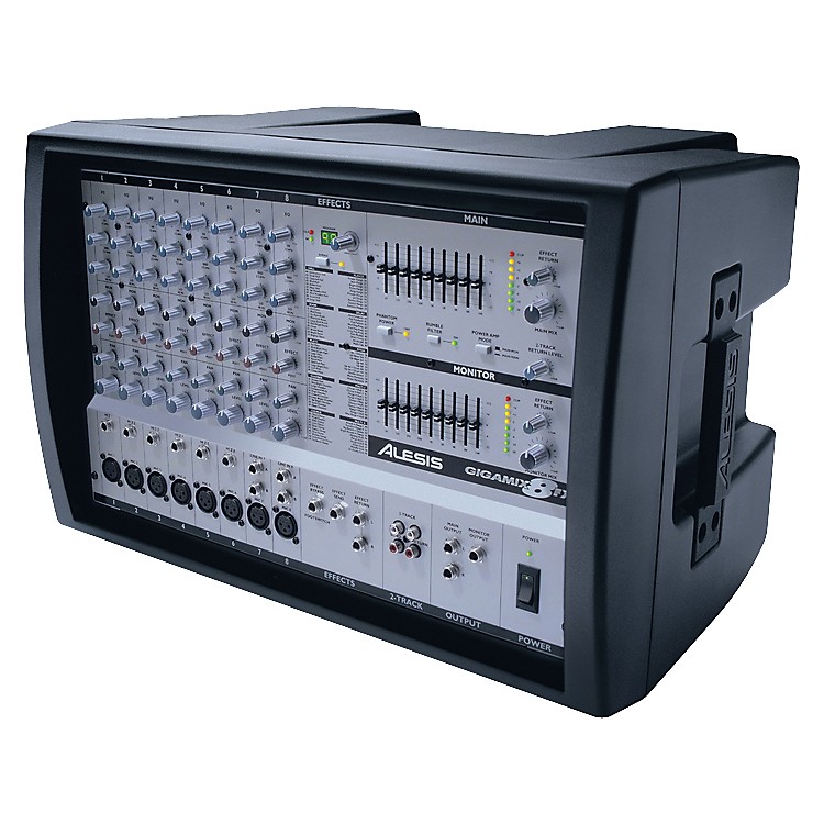 Alesis GigaMix 8FX Powered Mixer Music123