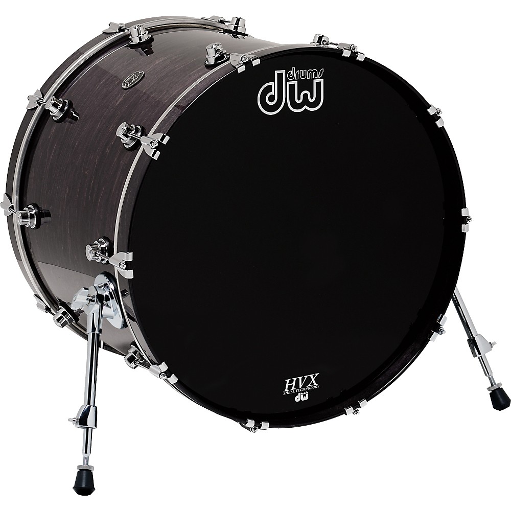 DW Performance Series Bass Drum 20 x 16 in. Ebony Stain Lacquer eBay