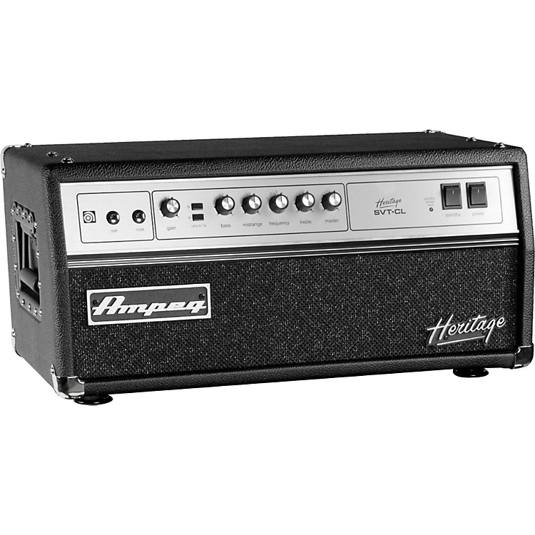 Ampeg Heritage Series HSVT-CL 300W Tube Bass Amp Head | Music123