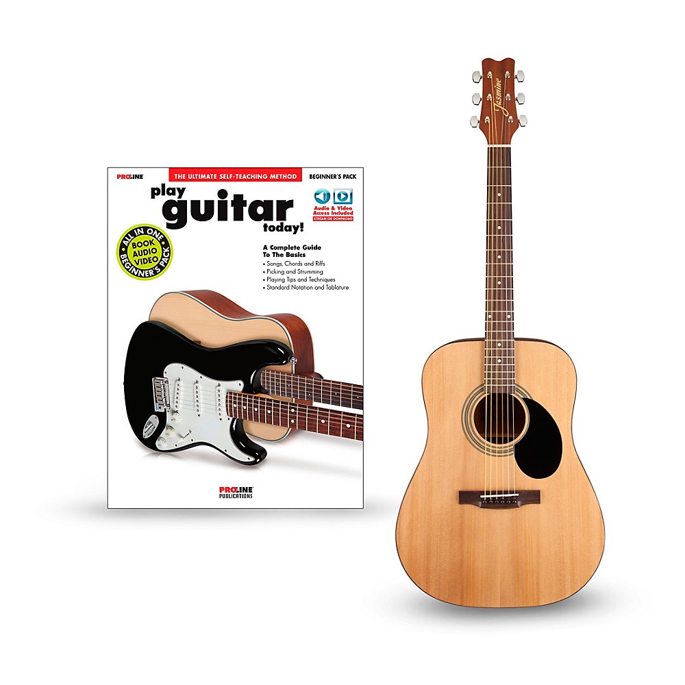 Jasmine S35 Acoustic Guitar Bundle Natural eBay