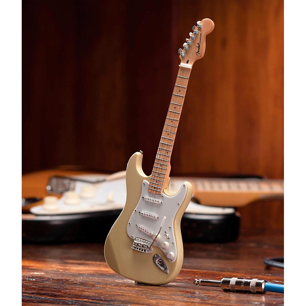 Fender Stratocaster Classic Cream Miniature Guitar Replica Collectible ...