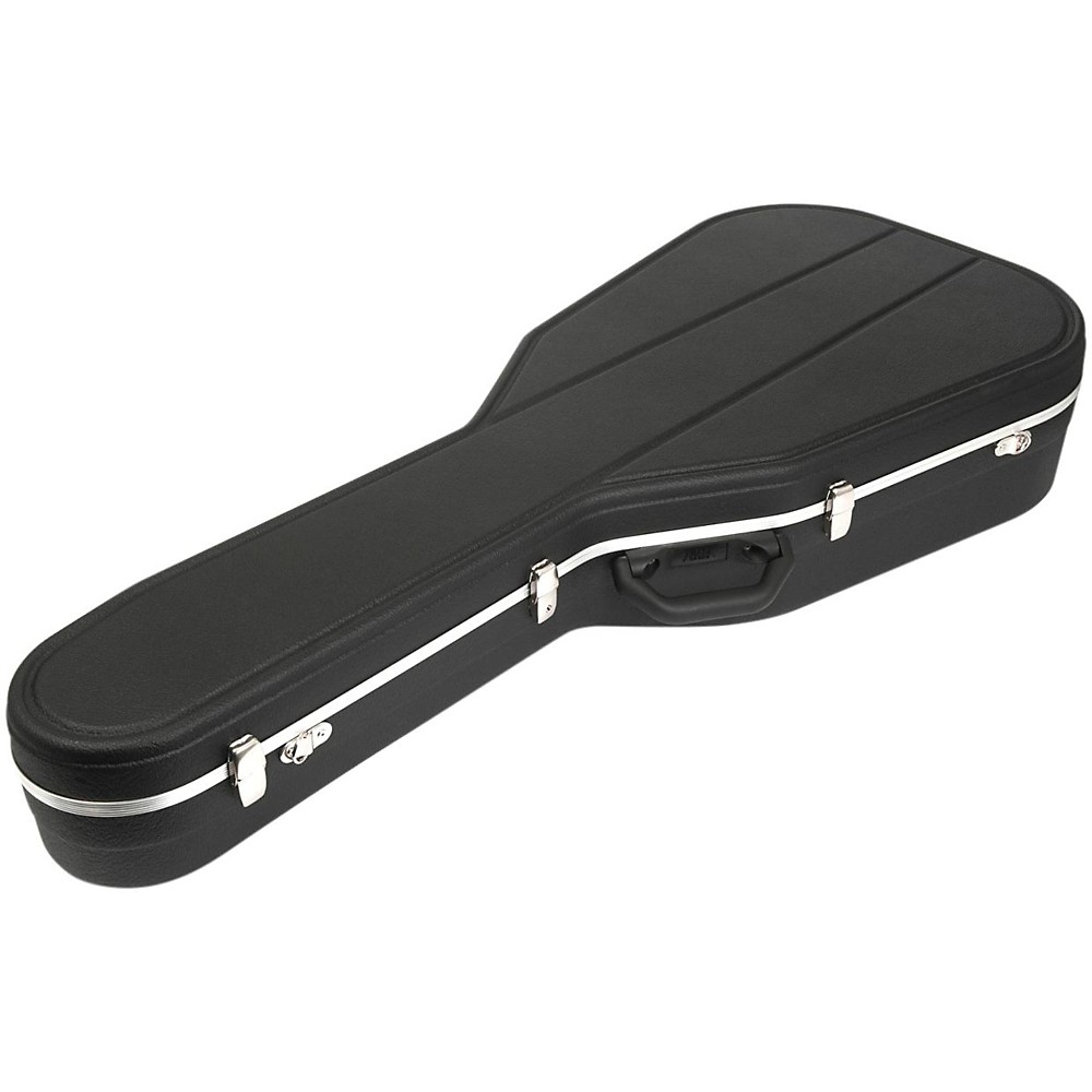 Hiscox Cases Acoustic Guitar Case/OOO & OM Black Shell/Silver Int-Pro ...