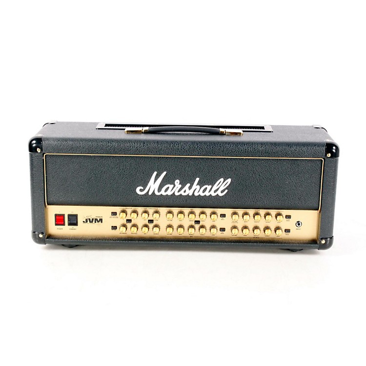 Marshall JVM410HJS Joe Satriani Tube Guitar Amp Head Black 888365276045 ...