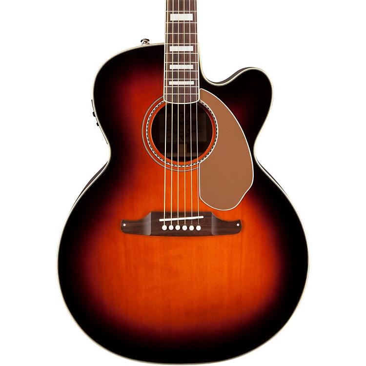 Fender Kingman SCE Jumbo AcousticElectric Guitar Music123