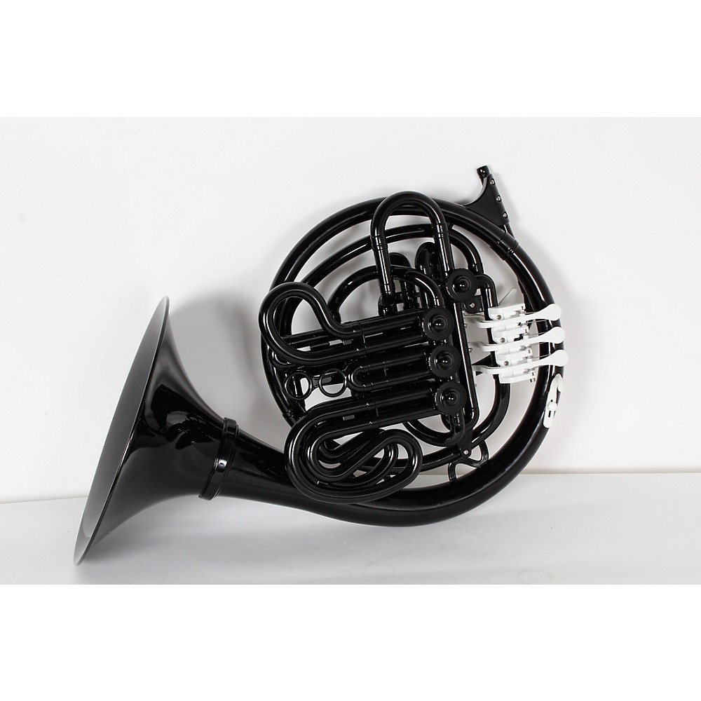 Cool Wind CFH200BK Plastic Double French Horn Black, Fixed Bell