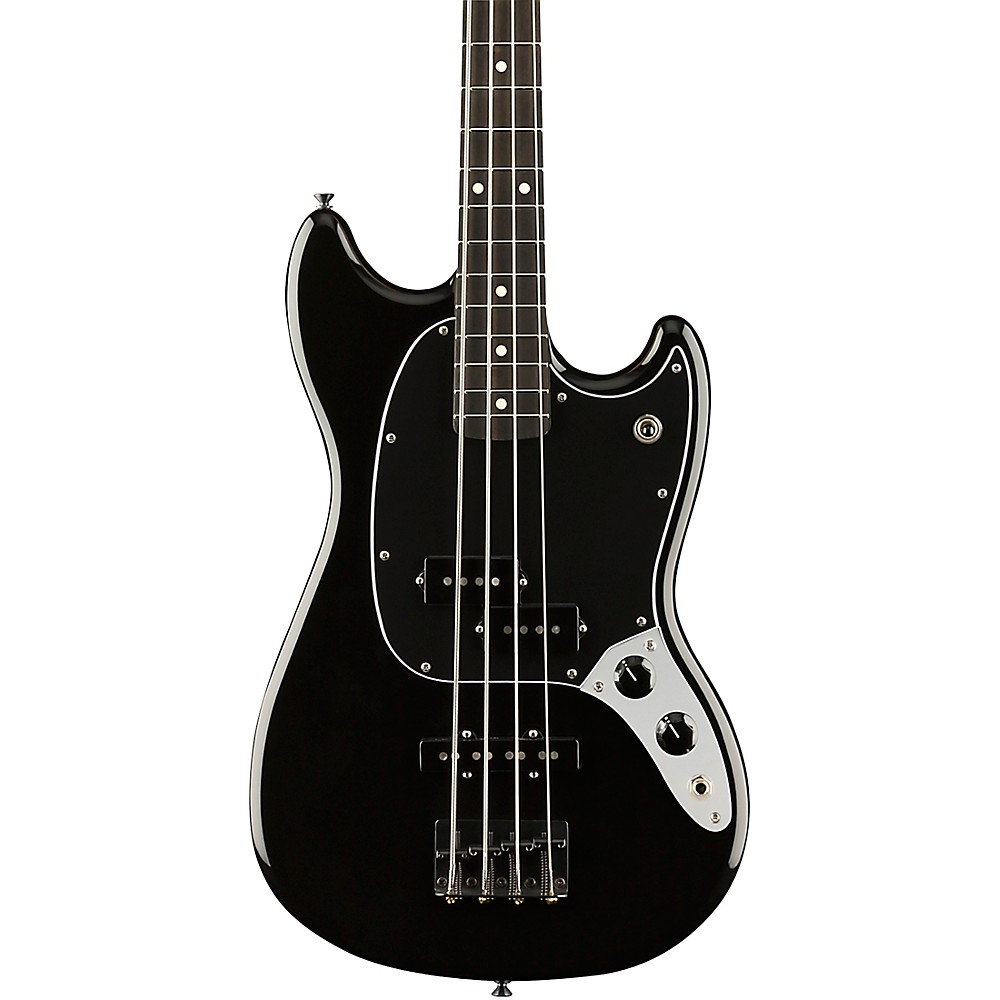 Fender Mustang Bass Ebony Fingerboard Limited Edition Black 885978114276 Ebay 9428