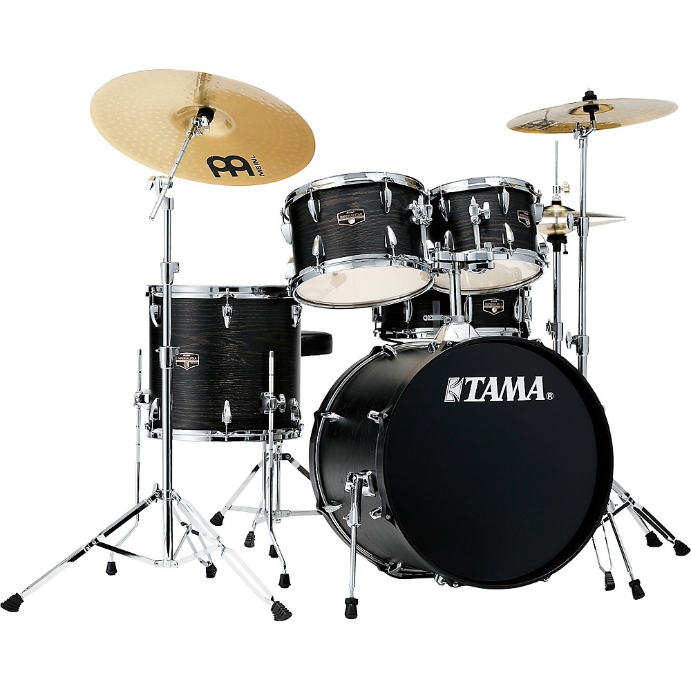 TAMA Imperialstar 5-Piece Complete Drum Set w/Meinl cymbals, 20