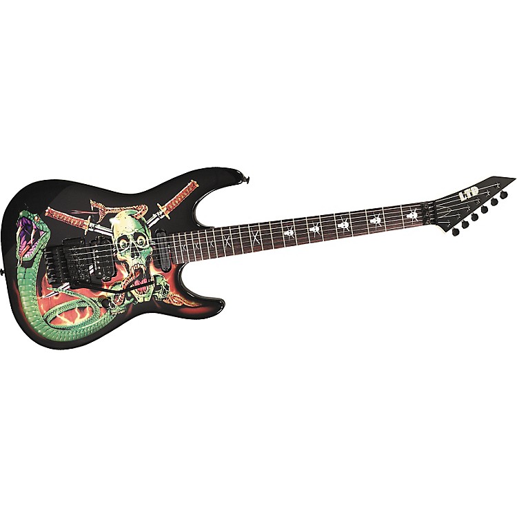 ESP LTD GL600SS Lynch Signature Electric Guitar Music123