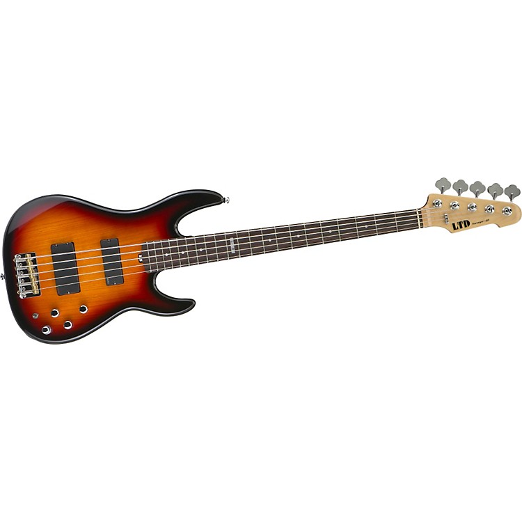 ESP LTD SURVEYOR-415 5-String Electric Bass Guitar 3-Color Burst | Music123