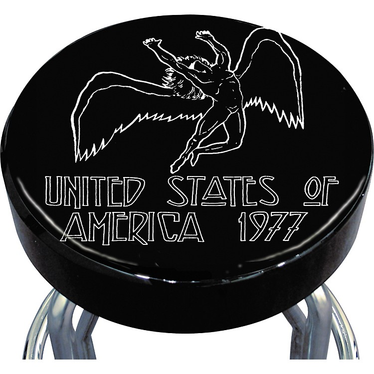 Silver Buffalo Led Zeppelin Usa 1977 Bar Stool 123 Silver Buffalo Led Zeppelin Usa 1977 Bar Stool