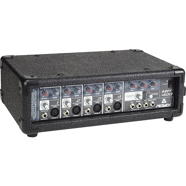 Peavey MP400 80W 4Channel Powered Mixer Music123