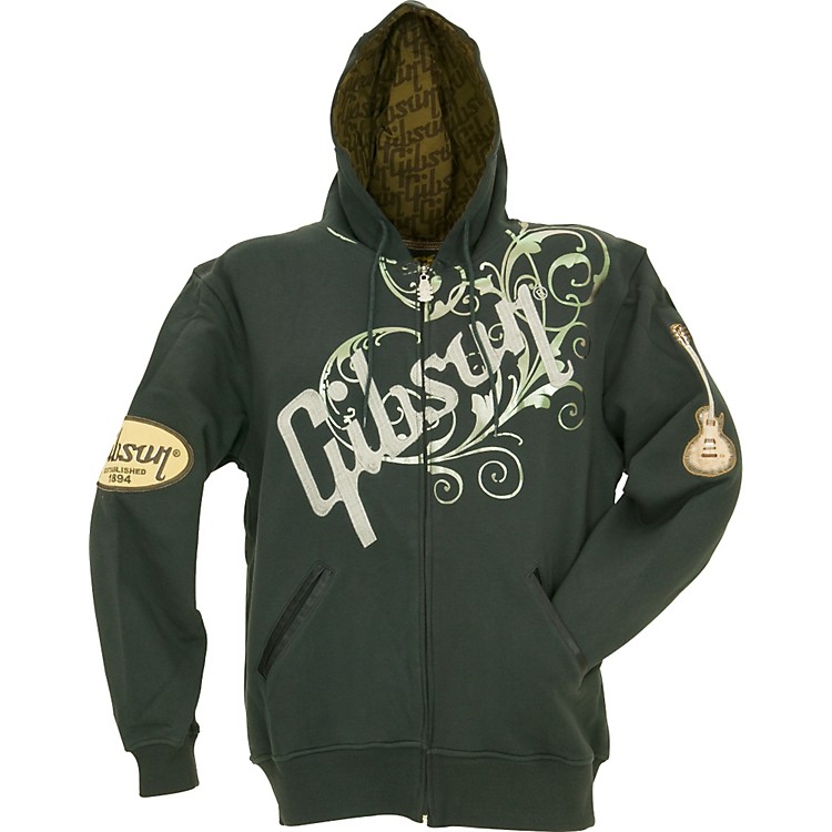 Gibson Natural Mystic Hooded Sweatshirt Music123